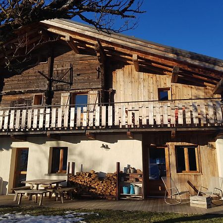 Aux Fermes De La Croix, Maison D'Hotes, Spa Hauteluce Eksteriør billede