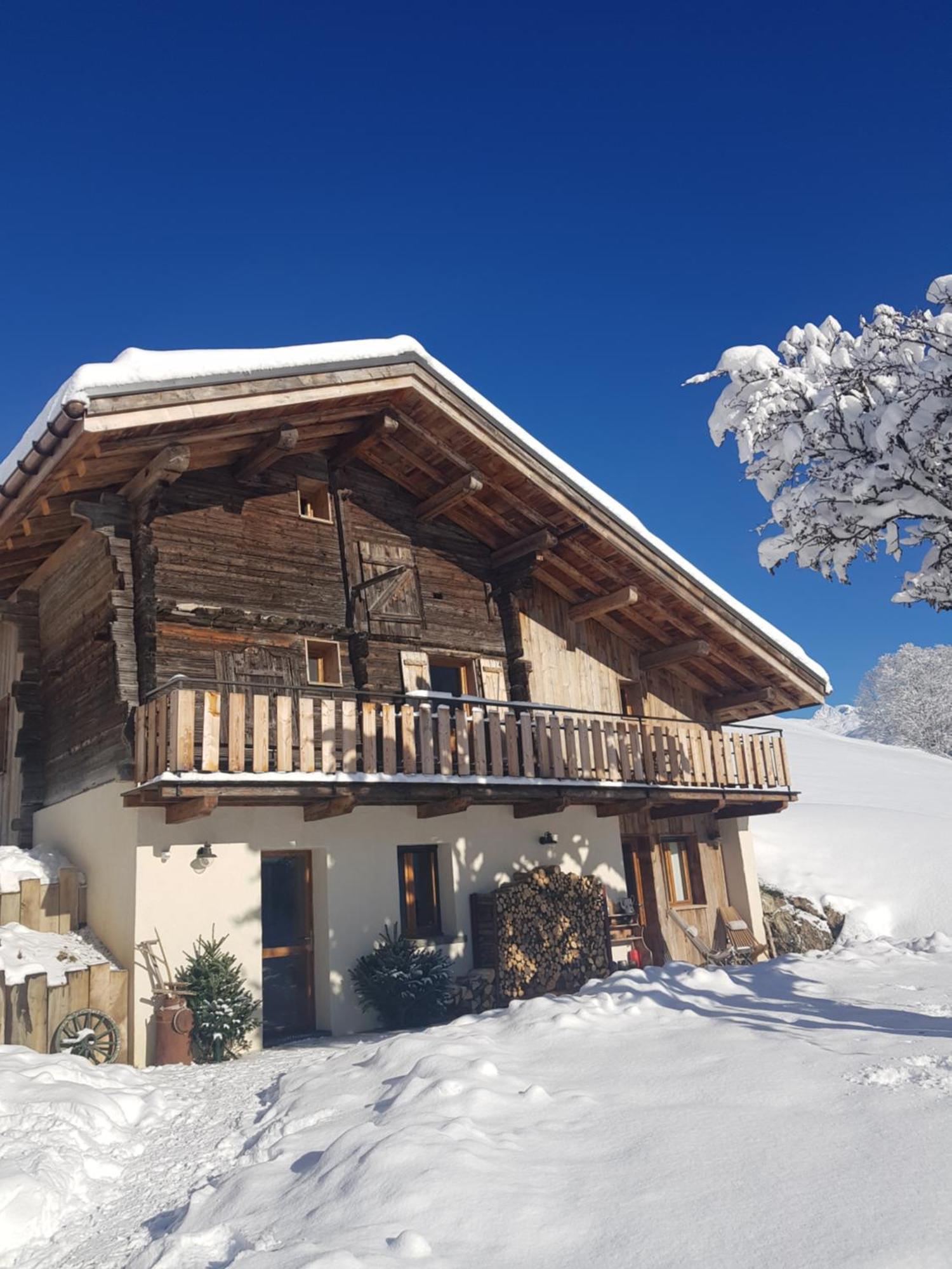 Aux Fermes De La Croix, Maison D'Hotes, Spa Hauteluce Eksteriør billede