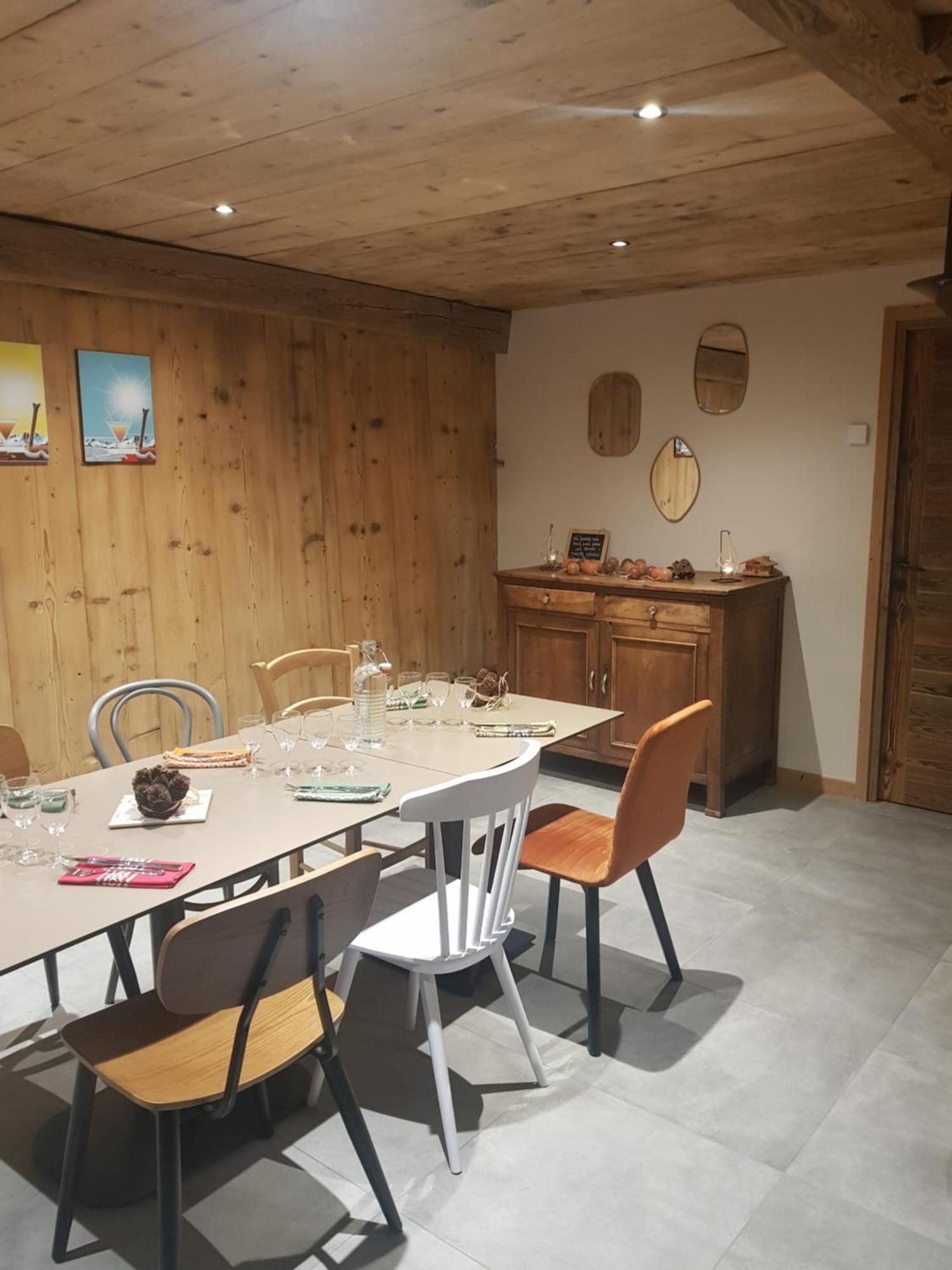 Aux Fermes De La Croix, Maison D'Hotes, Spa Hauteluce Værelse billede