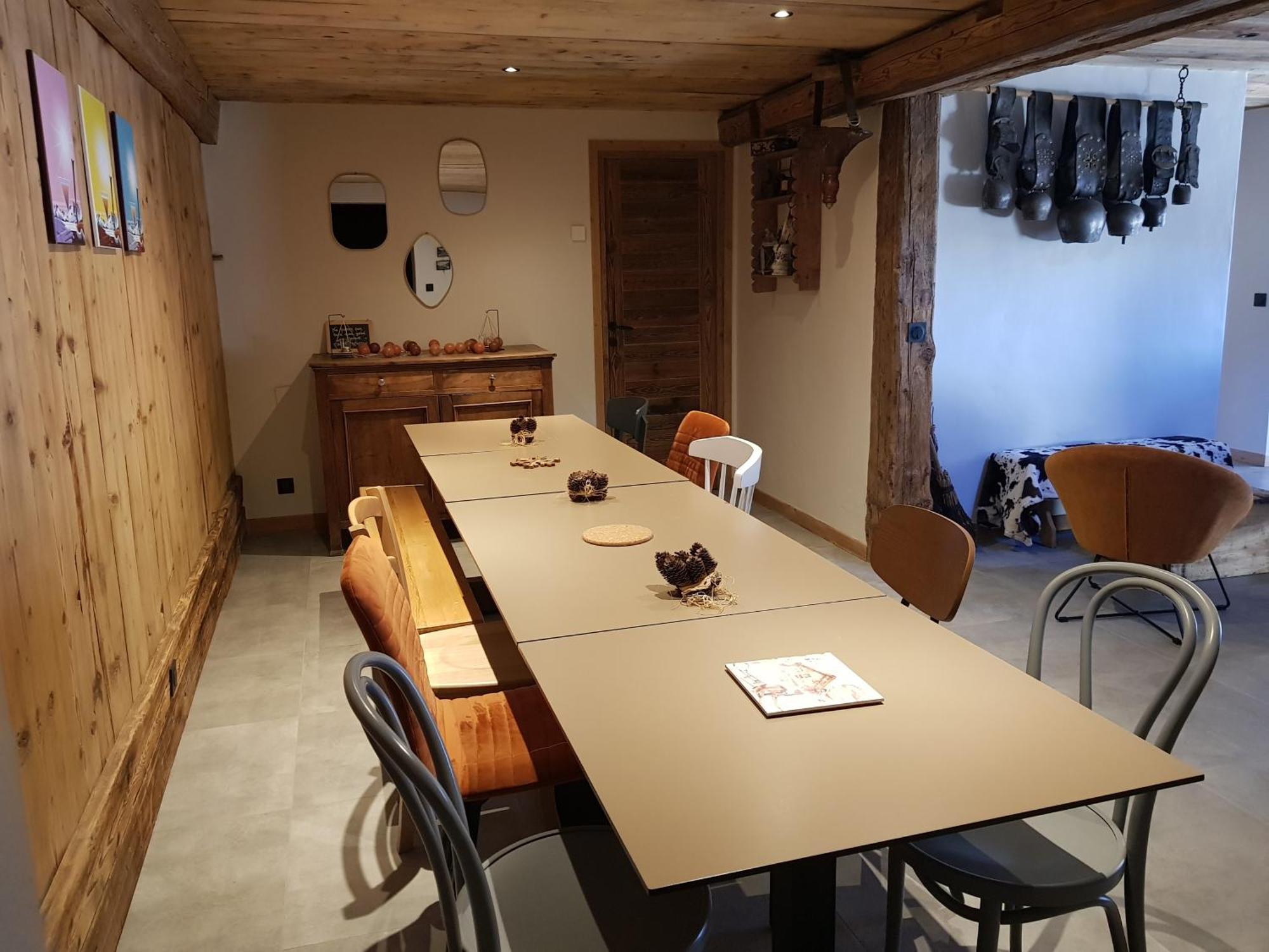 Aux Fermes De La Croix, Maison D'Hotes, Spa Hauteluce Værelse billede