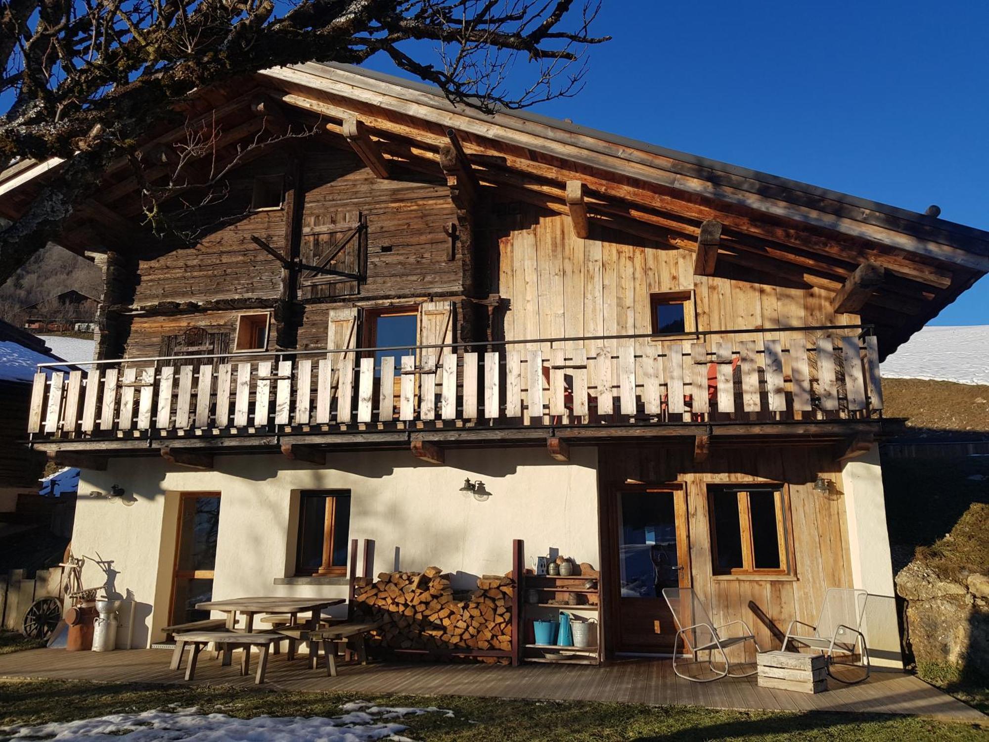 Aux Fermes De La Croix, Maison D'Hotes, Spa Hauteluce Eksteriør billede